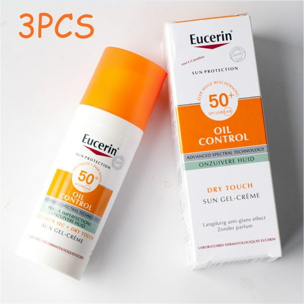 3Pcs Eucerin Yoselin Alta Resistencia Protector Solar Blanqueamiento Crema Bloqueador Protectora De La Piel Antienvejecimiento control De Aceite Hidratante Gao Jinjia unisex