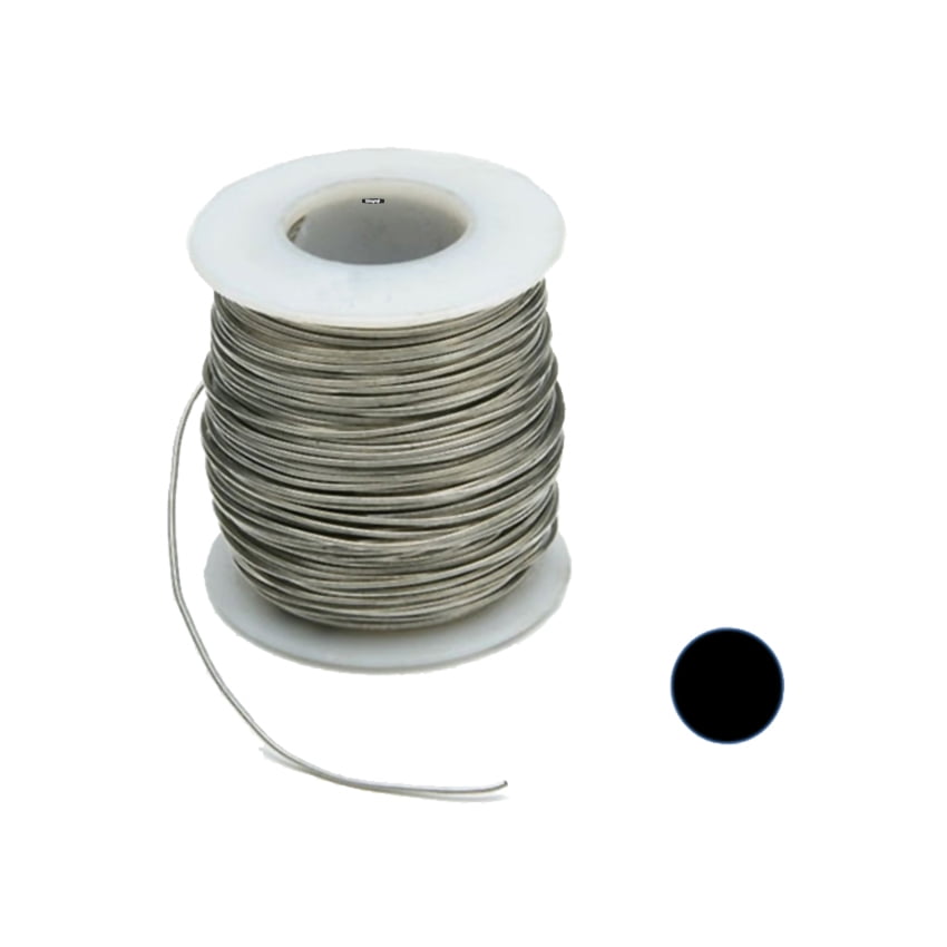 2 Rolls Silver Aluminum Craft Wire, DaKuan Bendable Metal Wire for Making Dolls Skeleton DIY Crafts, Each Roll 32.8 Feet (1mm and 3 mm Thickness)