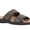 Black, variant on George Men's Marina Two Buckle Band Comfort Slide Sandals, Sizes XS-3XL