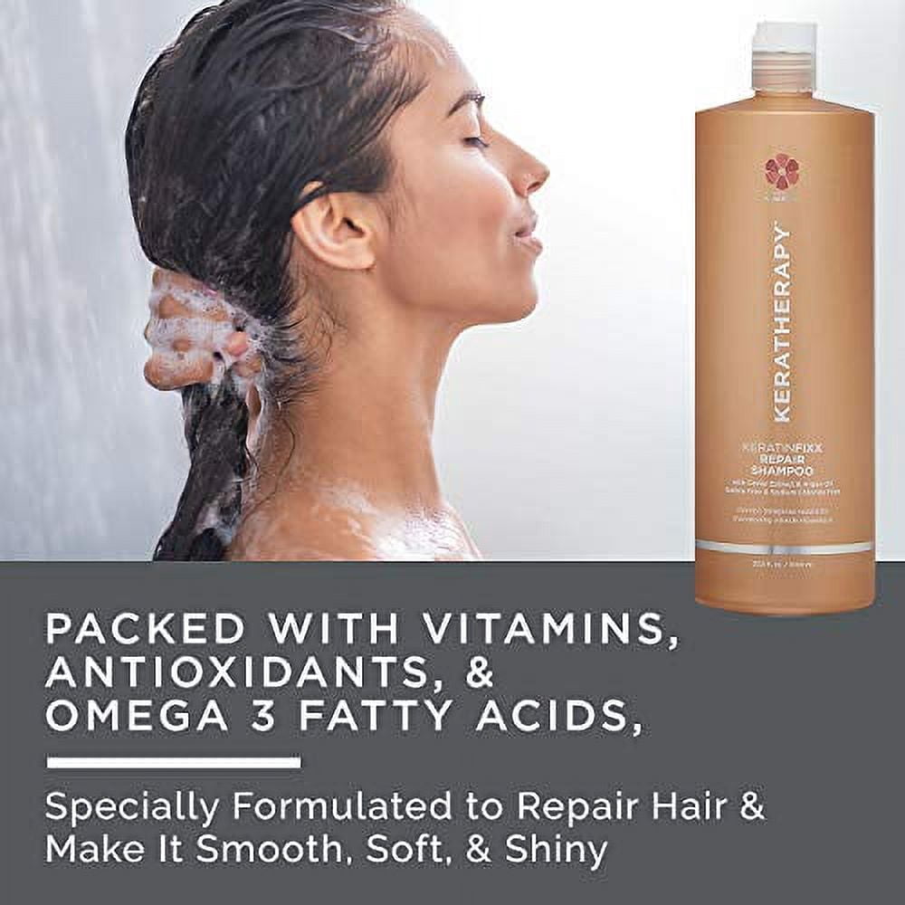 KeratinFIXX Repair Collection by Keratherapy Shampoo 1000ml  33.8 fl.oz.