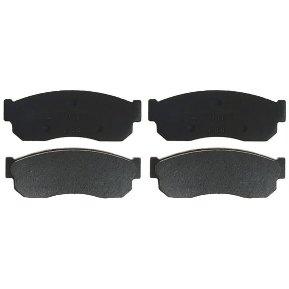 Raybestos R-Line Semi-Metallic Brake Pads Fits select: 1987-1988 SUBARU JUSTY