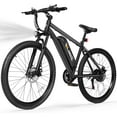 thumbnail image 5 of ESKUTE Black Electric Bike for Adults – 27.5" Mountain E-Bike, 21-Speed,1200W Peak Brushless Motor 19MPH,500W Motor 48V 10.4Ah Removable Battery, Up to 55 Miles Range, Commuter E-MTB,with NFC Unlock, 5 of 9