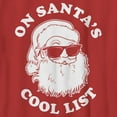 thumbnail image 2 of Boy's Lost Gods Santa’s Cool List Graphic Tee Red Medium, 2 of 4