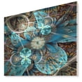 thumbnail image 1 of Design Art - Fractal Blue Flowers, 1 of 5