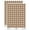 Brown, variant on Siberian Husky Standing Dog 200+ Round Stickers - Orange - Gloss Finish - 0.50" Size