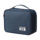 thumbnail image 4 of Estuche rígido para banco de energía, caja de almacenamiento de cables de datos, accesorios digitales protectores, estuche organizador electrónico Azul, 4 of 8