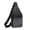 🍒 Gray_Hot#3366, variant on Sling Bag Shoulder Backpack Chest Pack Daypack • Water Resistant Oxford Cloth Crossbody • Earphone Hole • Fits 7.9" Tablet • Adjustable Strap Multicolor