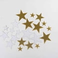 thumbnail image 3 of Paquete de 20 pegatinas de espejo para pared Yuarrent calcomanías acrílicas decorativas oro, 3 of 5