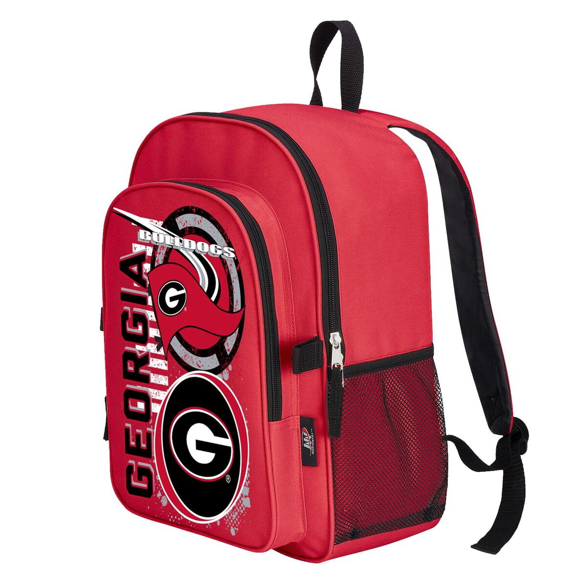 Officially Licensed NCAA Personnel Style 3-Zipper Backpack Georgia Bulldogs 