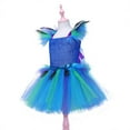 thumbnail image 6 of Gpaecead Christmas Tutu Dress For Girls Tulle Princess Birthday Party Dress For Toddler Girls Prom Ball Gown Blue, 6 of 7