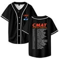 thumbnail image 2 of CMAT It's the Euro-Country Tour 2025 Merch Baseball Jersey Shirt V-Neck Women Men Short Sleeve Streetwear Clothes, 2 of 3