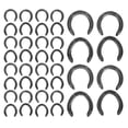 thumbnail image 2 of Horseshoe Kit, Horseshoe, Tough Wear Resistant 10 Pairs for Horseshoe Riding Accessory Training Horse Horseshoe Kit, 2 of 7