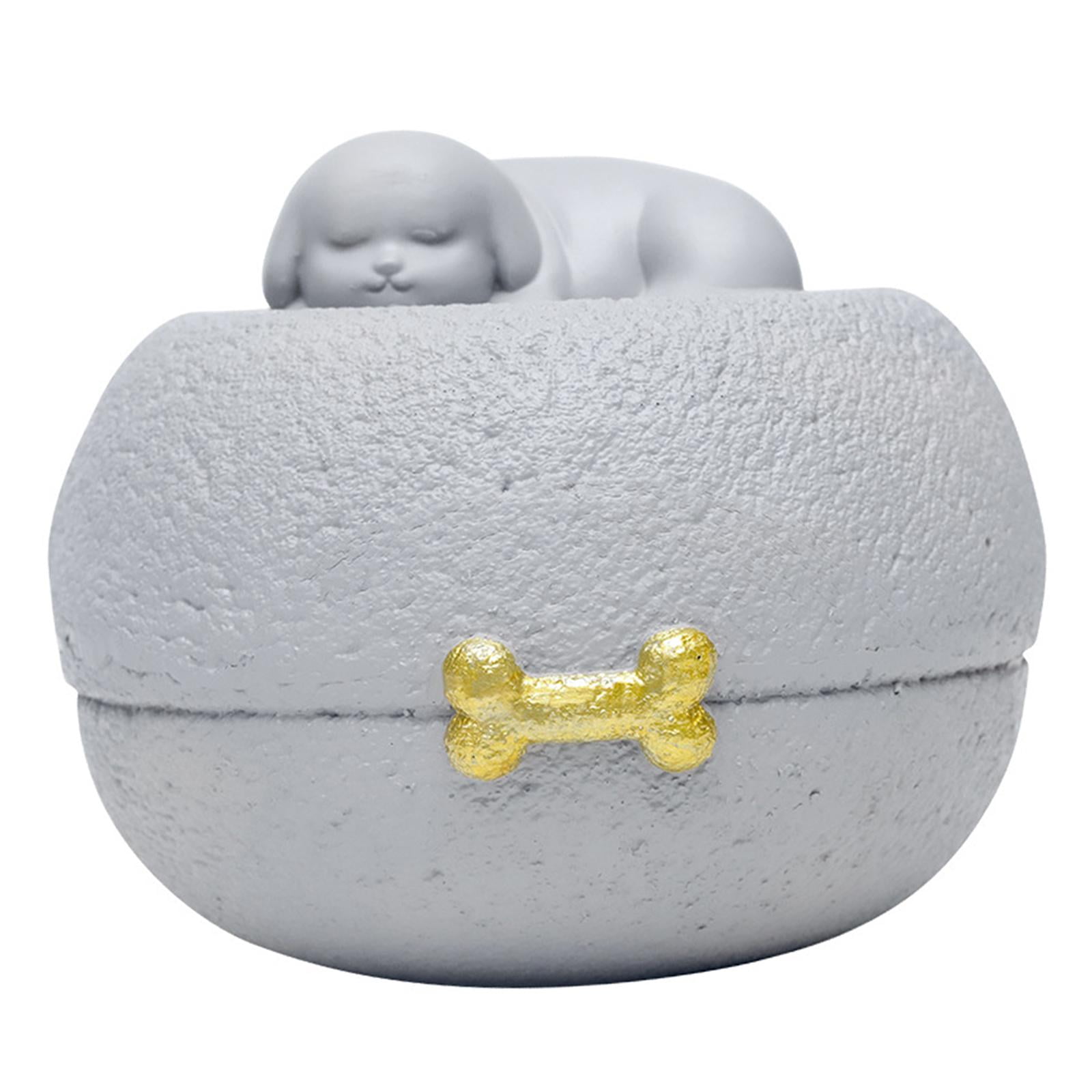 Bothyi Pet Ash Container Dog Cremation Urn Accessories Handicraft Lightweight Resin