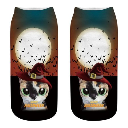 

6 Pairs Socks for Women Women’s Casual Cotton Pattern Socks Comfortable Cute Animal Print Socks Womens Socks