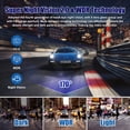thumbnail image 6 of 3 Channel Dash Cam, 4K+1080P Front/Rear/Inside Triple Car Camera with 32GB Card, Built-in G-Sensor & 2’’ IPS Display for Vehicles, 6 of 7
