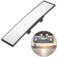 thumbnail image 5 of Universal 11.4" Wide Angle Car Rearview Mirror, Clip-On Panoramic Rear View Mirror, Eliminate Blind Spots, HD Clear Surface, Fits Cars SUVs Trucks Vans, 5 of 5