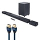 thumbnail image 1 of Barra de sonido JBL BAR 1300 11.1.4 con subwoofer inalámbrico de 12 pulgadas, parlantes traseros desmontables y cable HDMI AudioQuest Sky de 3 m, 1 of 5
