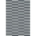 thumbnail image 2 of Rugs.com Georgia Collection Rug – 4' x 6' Black Flatweave Rug Perfect For Living Rooms, Large Dining Rooms, Open Floorplans, 2 of 9