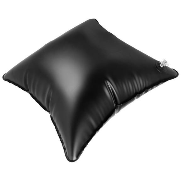 Raindrops Adults Inflatable Pillow Baby Travel 45.00X45.00X30.00CM Black
