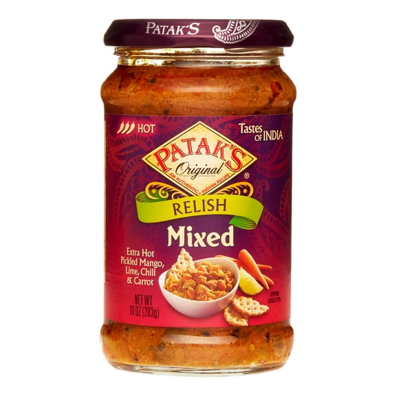 Patak's Mixed Relish, 10 Oz