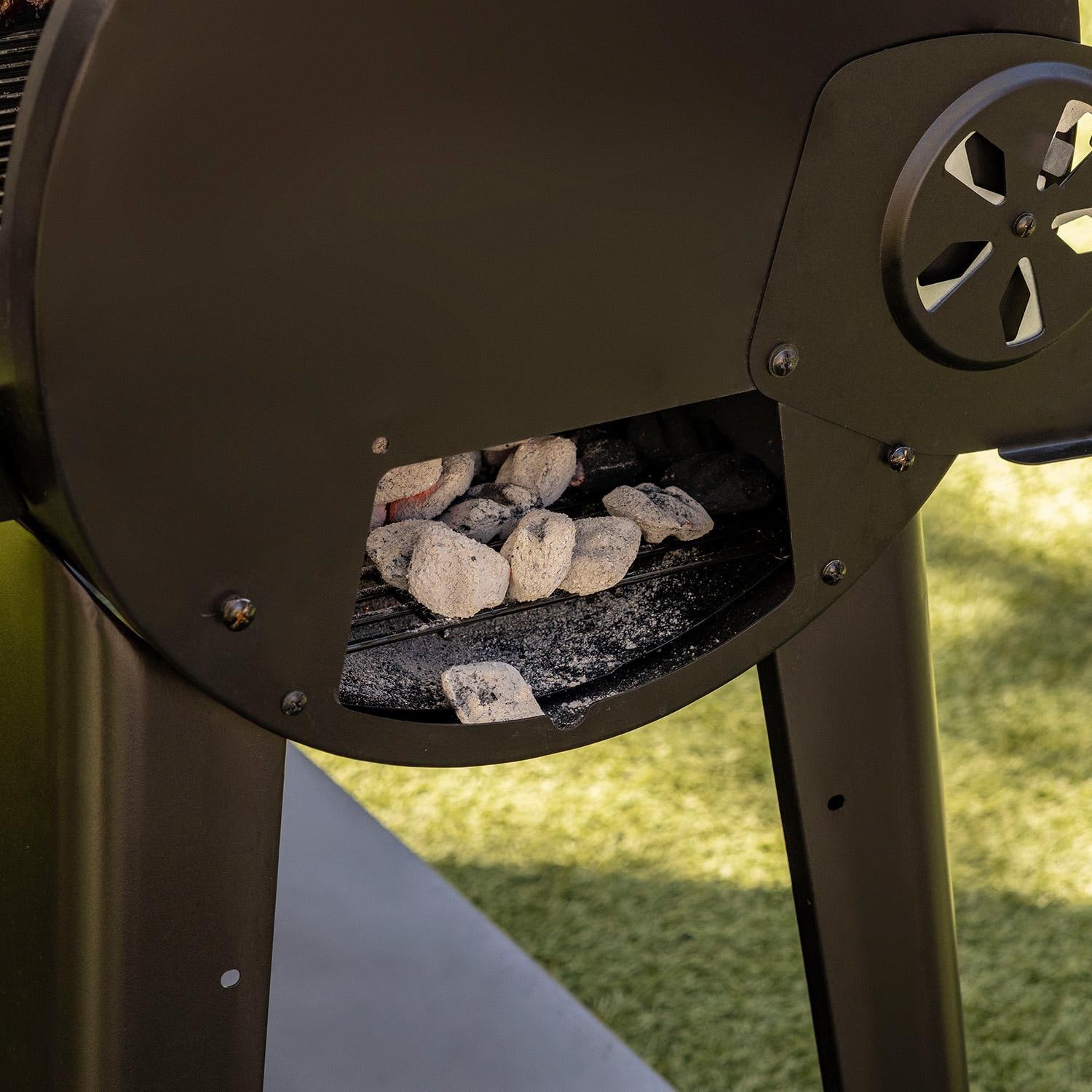 Pit Boss Charcoal and Pellet Combo Grill – Bluetooth® & Wi-Fi® Enabled