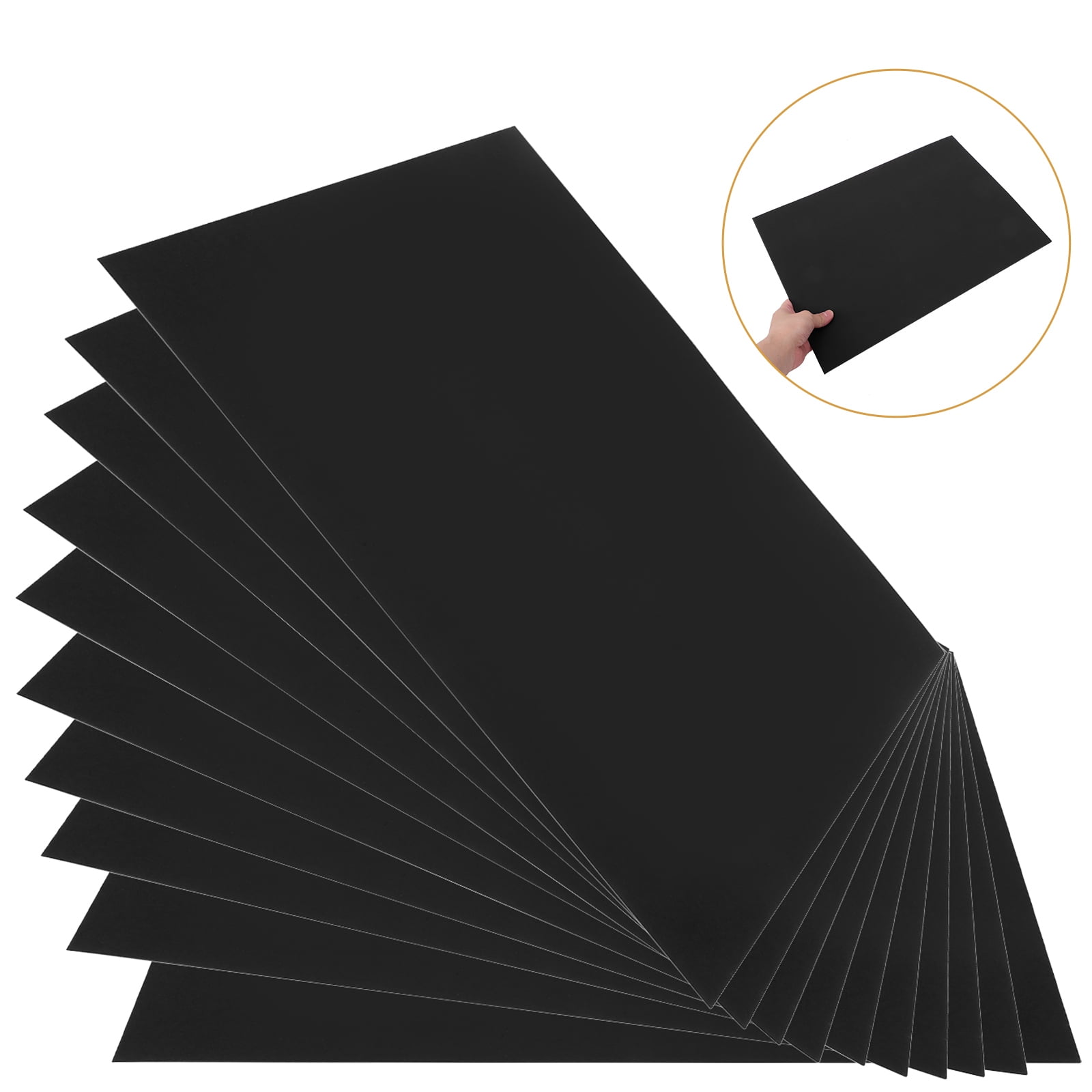 ELAYARD A3 Black Cardstock Paper for Crafts, Scrapbooking, Origami, Art Projects and Handmade Creations