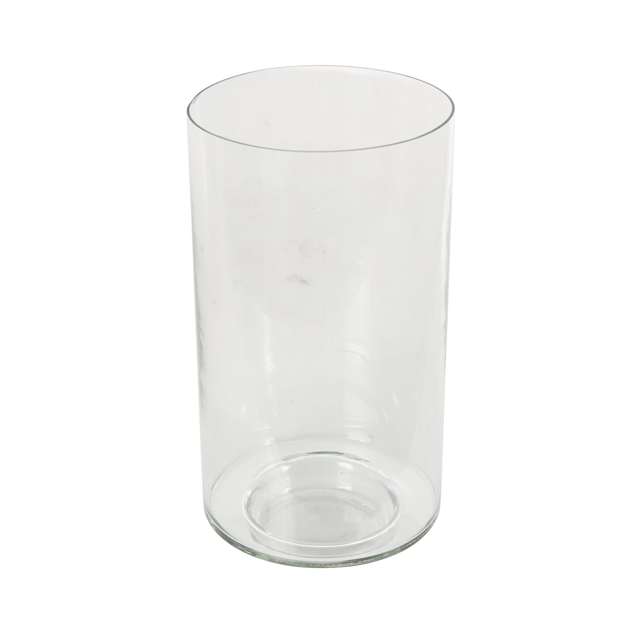 DecMode 12" Wide Glass Vase