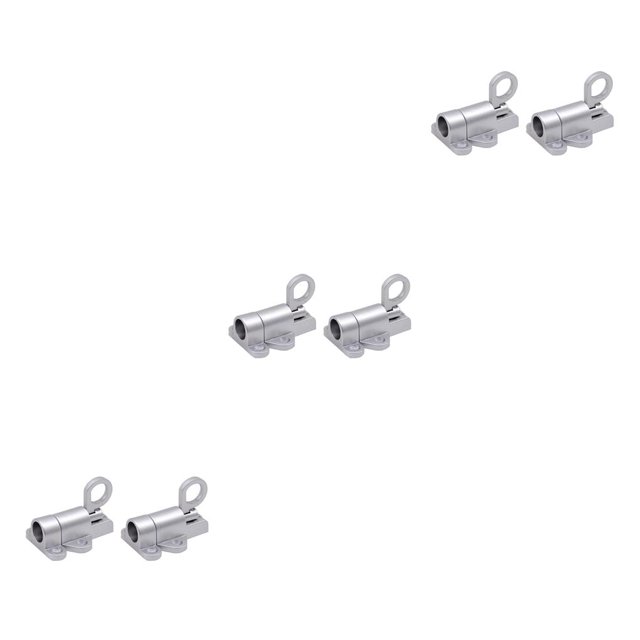 Monstrate 2pcs/set Cabinet Pull Ring Spring Load Hasp Door Automatic Lock Type1