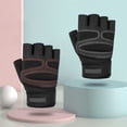 thumbnail image 5 of Fitness Gloves, Half Finger Gloves for Men and Women Exercise Equipment Dumbbell Workout, 5 of 5