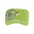 thumbnail image 2 of Top Headwear Womens Print Adjustable Cadet Cap - Green - Floral, 2 of 4