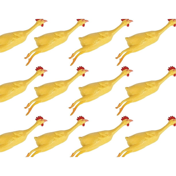 Stretchy Rubber Chickens 7 Inch Walmart Com Walmart Com