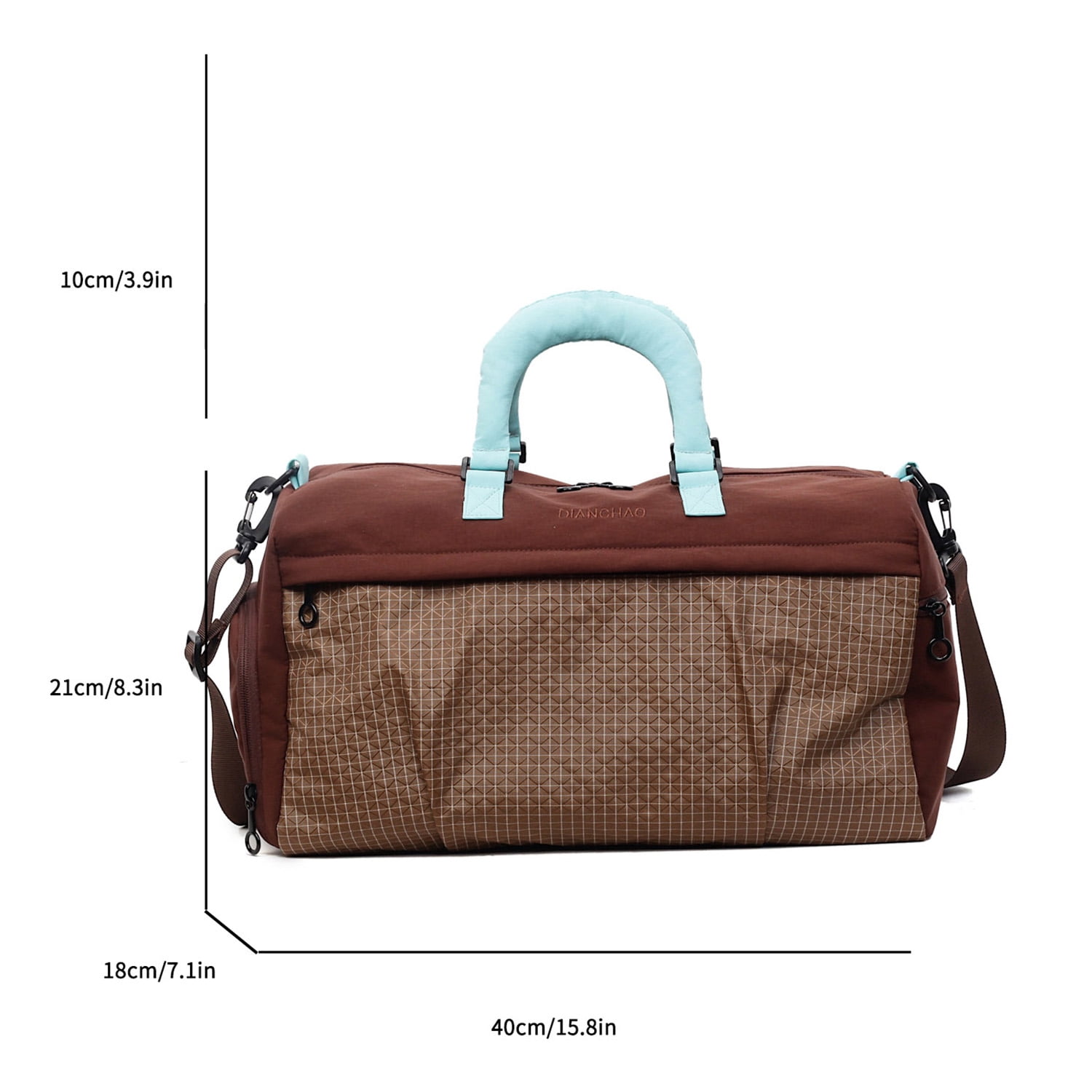 URSOFINE Travel Bag for Men Women, Duffle Bag & Gym Bag with Shoe Compartment, Weekender Overnight Bag with Toiletry Bag, Carry on Bags for Airplane for Travel, Trip, Gym, Yoga