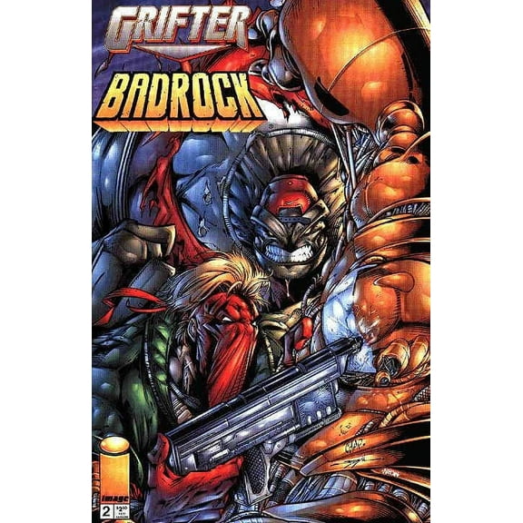 Grifter/Badrock #2A VF ; Image Comic Book