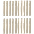 thumbnail image 2 of Set de 20 Piezas Silla De Puente De Cuerda De Guitarra De Plástico Para Guitarra Acústica 72x3x9mm Piezas y Repuestos para Instrumentos Musicales Blanco CUTICAT Sillín de guitarra acústica, 2 of 6