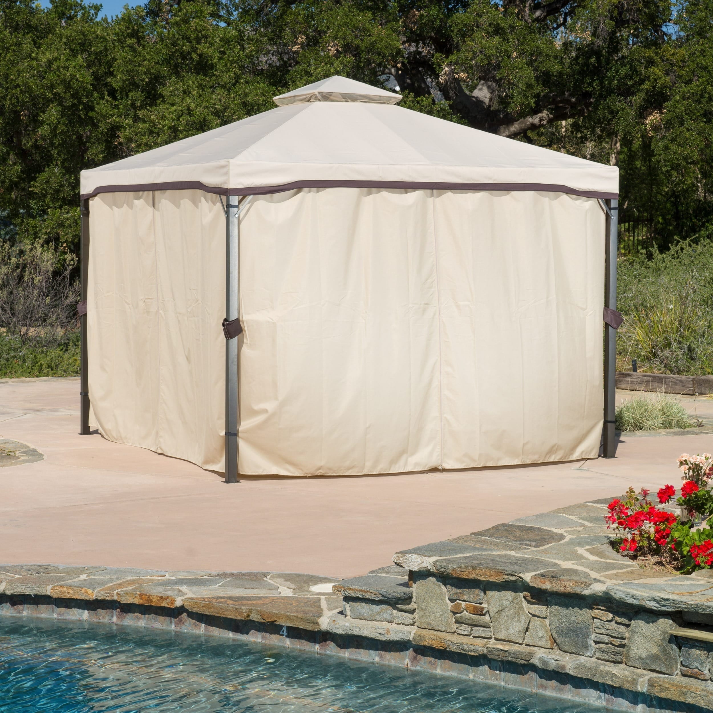 Christopher Knight Home Skyline Fabric Gazebo By