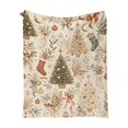 thumbnail image 2 of Eoozwa Christmas Decorative Throw Blanket Christmas Throw Blanket for Couch Sofa Bed Soft Cozy Lightweight Fuzzy Plush Fleece Blankets and Throws Xmas Winter Blanket 30"x39", 2 of 6