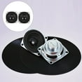 thumbnail image 2 of 2pcs DIY Audio Altavoz magnético de frecuencia completa 4 Euro WPU Edge Square Speaker, 2 of 5