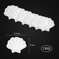 thumbnail image 3 of Nvzi Bathtub Anti-Slip Stickers, Non-Slip Bathtub Sticker, 12 Pieces Shell Style Safety Treads Adhesive Sticker for Bathroom Bathtub Shower Floor Stairs, 3 of 4