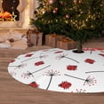 thumbnail image 6 of Sigee Ladybug With Dandelion for Christmas Decoration Tree Skirt Christmas Tree Skirt,Christmas home decor Holiday Tree Skirt Fits Christmas Tree-30", 6 of 7