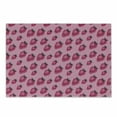 thumbnail image 1 of Fruit Cutting Board, Pop Art Style Strawberry Pattern Vibrant Toned Retro Fresh Fashion Graphic, Decorative Tempered Glass Cutting and Serving Board, Small Size, Pale Pink Magenta, by Ambesonne, 1 of 1