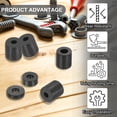 thumbnail image 4 of Uxcell 50 Pcs 0.4"ID x 1"OD x 0.1"T Multi Purpose Rubber Spacer, 4 of 6