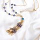 thumbnail image 5 of Conjunto De Collar Colgante De Borlas De Moda Unisex Para Mujeres Y Niñas, 5 of 9