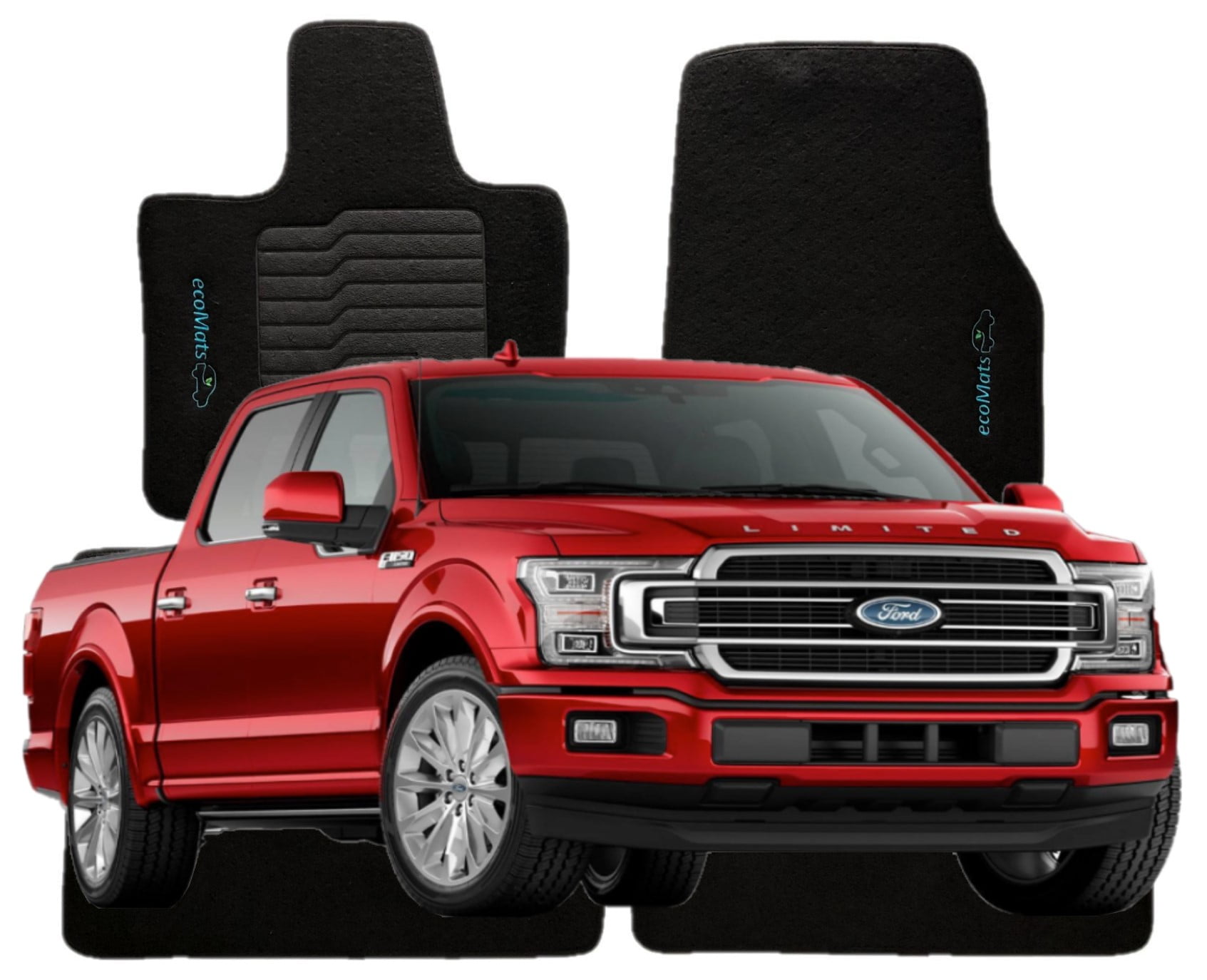 Custom Fit Carpet Floor Mats for 2015 to 2023 Ford F150
