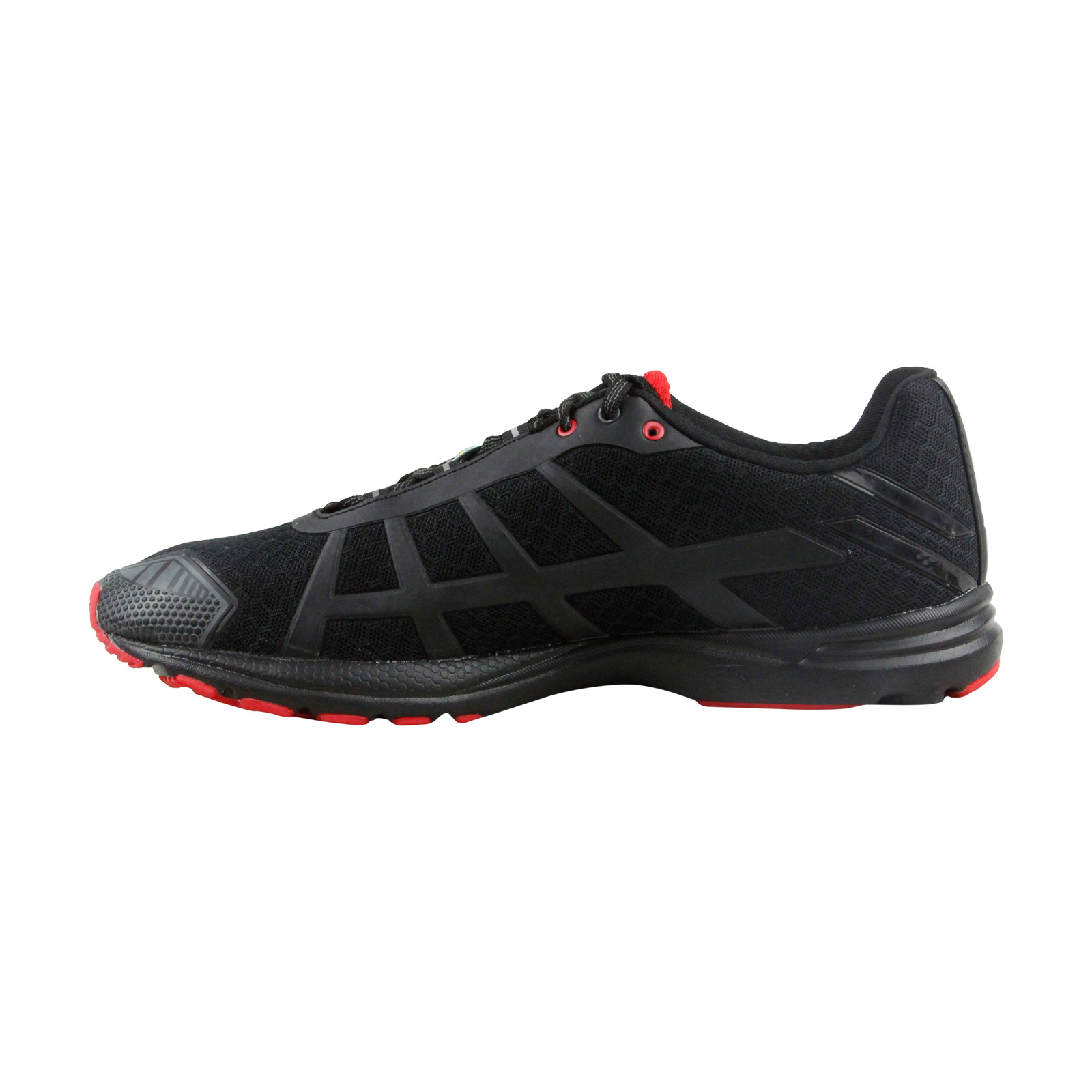 Salming Men's Distance D4 Black / Red Ankle-High Running Shoe - 12.5M - image 2 of 3