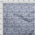 thumbnail image 3 of oneOone Cotton Cambric Grayish Purple Fabric Asian Japanese Wave Dress Material Fabric Print Fabric By The Yard 56 Inch Wide, 3 of 4