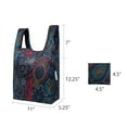 thumbnail image 2 of Wrapables Small JoliBag Collection Reusable Shopping Bag, Cosmic Paisley, 2 of 5