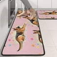 thumbnail image 2 of Kitchen Rugs Sets Of 2,German Shepherd Anti Fatigue Kitchen Mat Rugs Non Slip Washable,Decorative Kitchen Floor Mats for Kitchen,Sink,Laundry,17"x47"+17"x47", 2 of 5