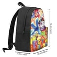 thumbnail image 3 of 17 Inch Backpack The Amazing Digital Printing Bag, With Side Pockets,For Girls For School,Travel, Hiking, Camping, 3 of 3