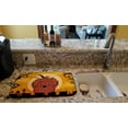 thumbnail image 2 of Halloween Longhair Red Dachshund Dish Drying Mat, 2 of 2