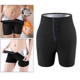 thumbnail image 3 of Pantales deportivos para correr Pantales cortos de sauna Pérdida de peso Pantales cortos L XL Zulema Las mujeres pantalones de sauna, 3 of 8